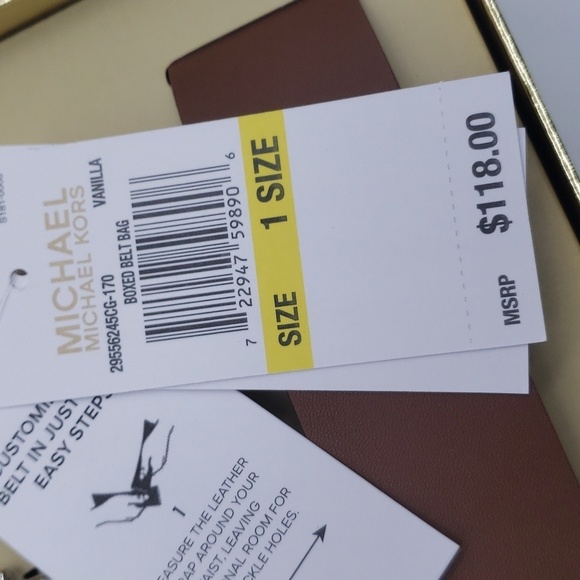 1952- MICHAEL Michael Kors Belt Bundle 4 In 1 Belt Set NWT - Picture 2 of 10